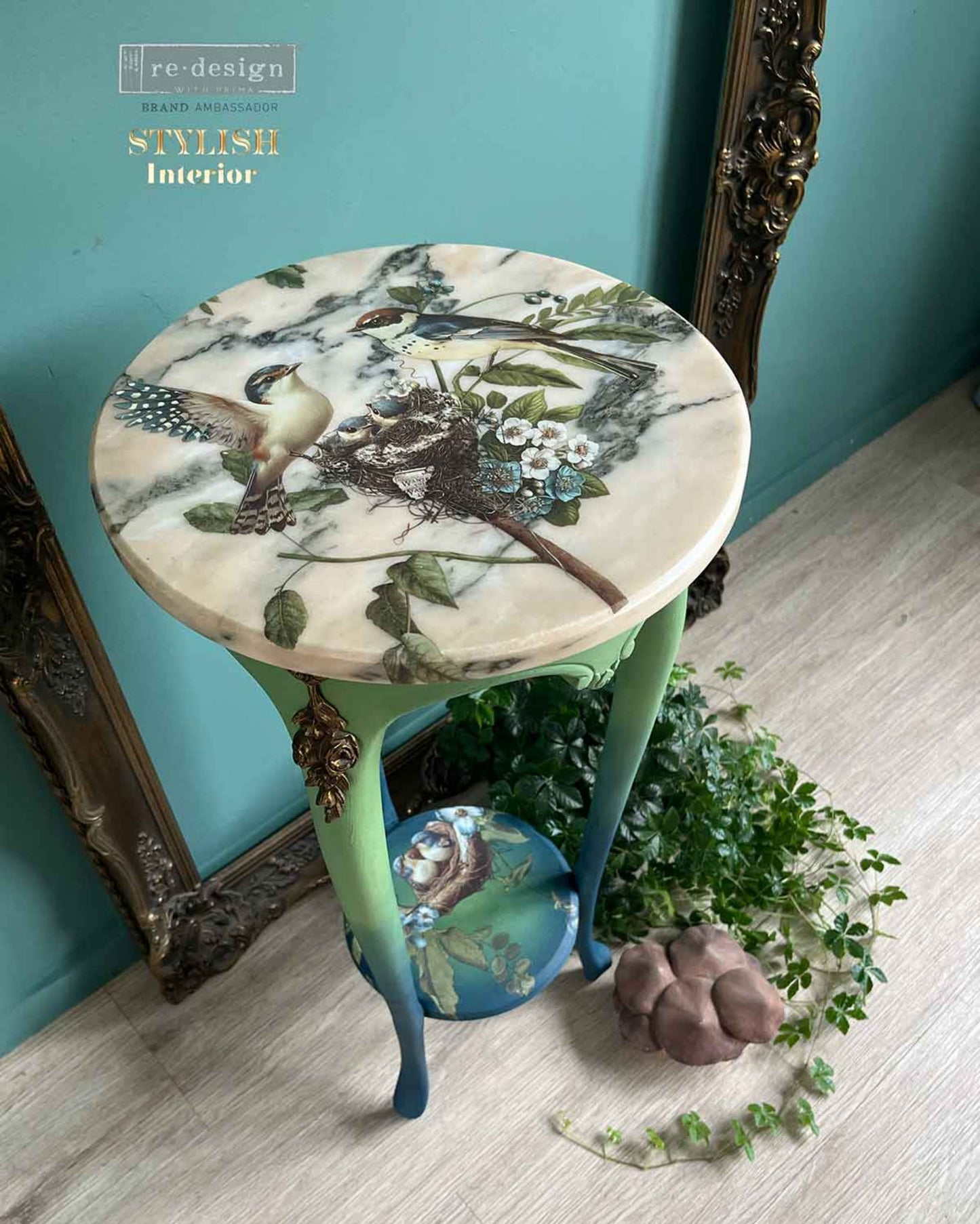 Aviary Elegance - Decor Transfers® Redesigns with Prima Furniture Transfers