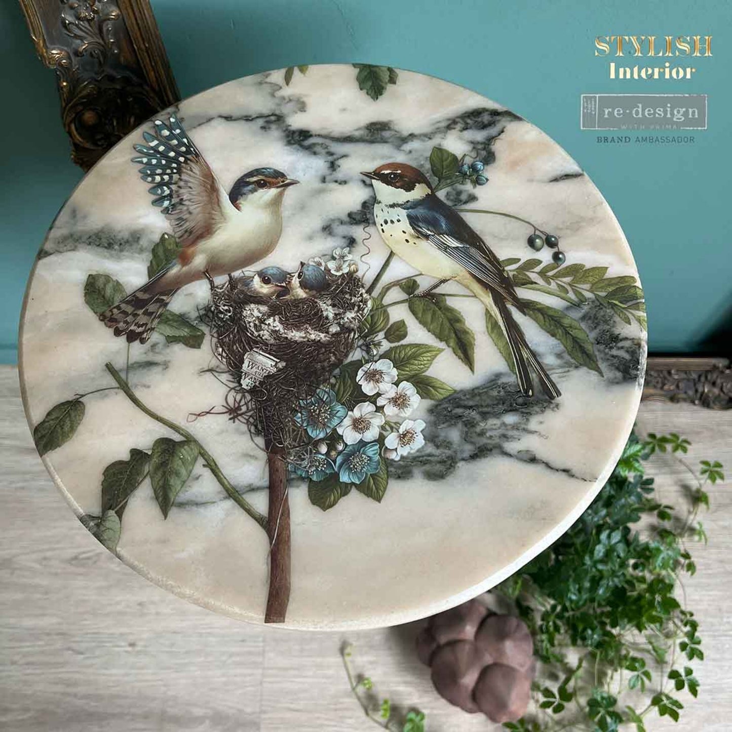 Aviary Elegance - Decor Transfers® Redesigns with Prima Furniture Transfers