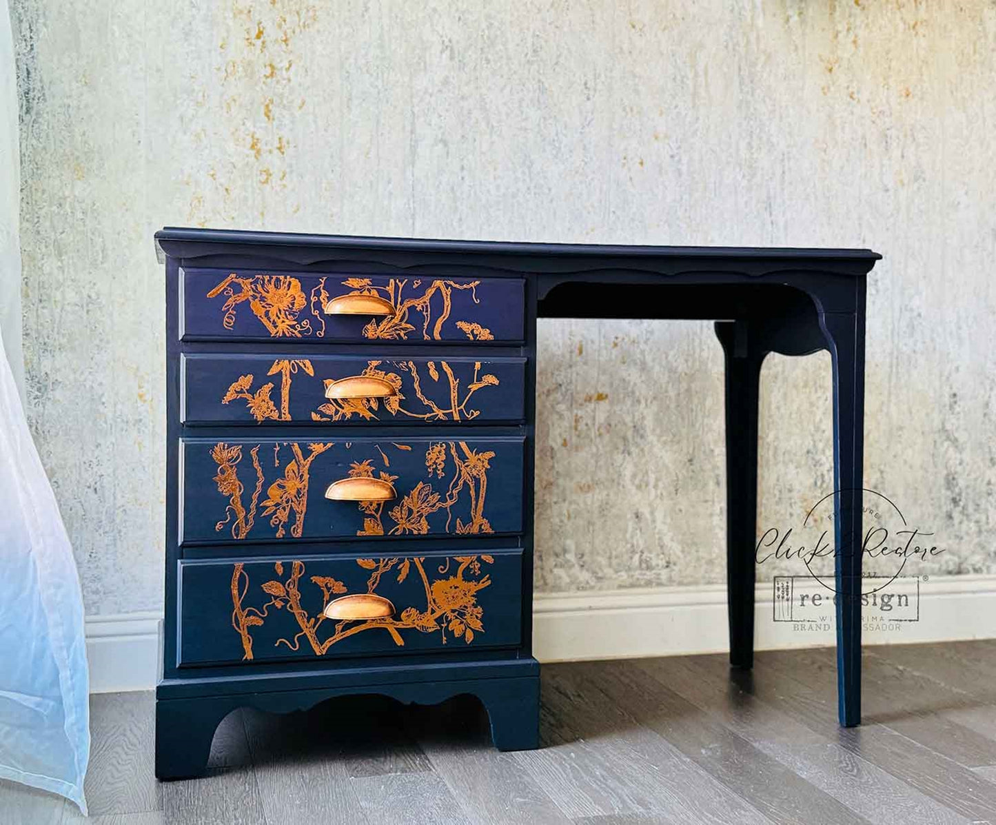 Kacha Collection –Copper Foil – Bird Watching - Decor Transfers®
