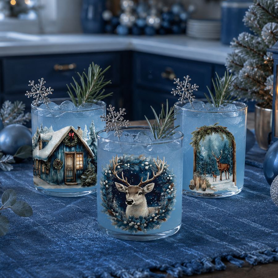 Luxe Transfers® – Blue Ridge Winter – 2 Sheets, 3.25″ x 11.5″