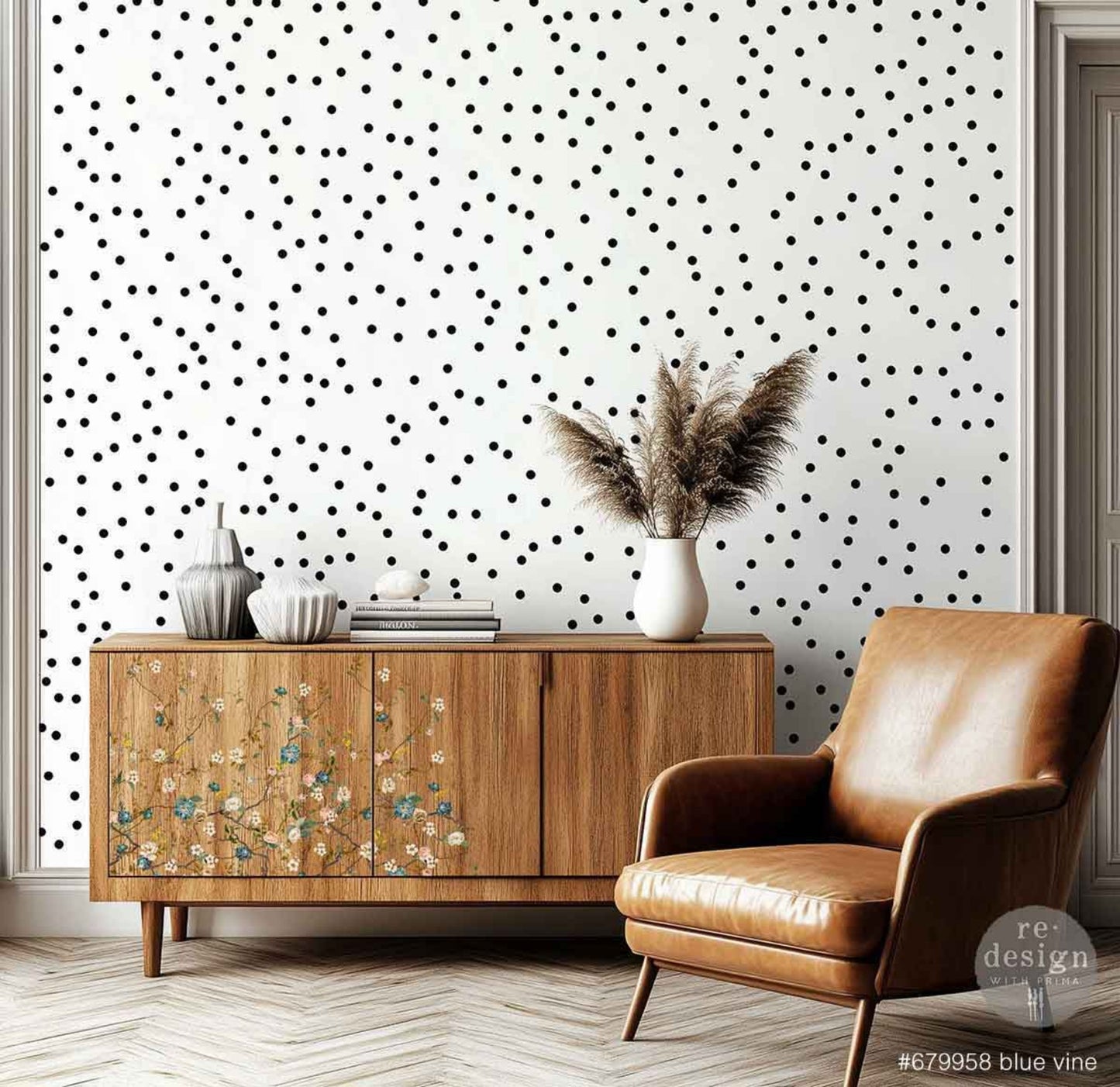 Blue Vine - Decor Transfers® Redesigns with Prima Furniture Transfers