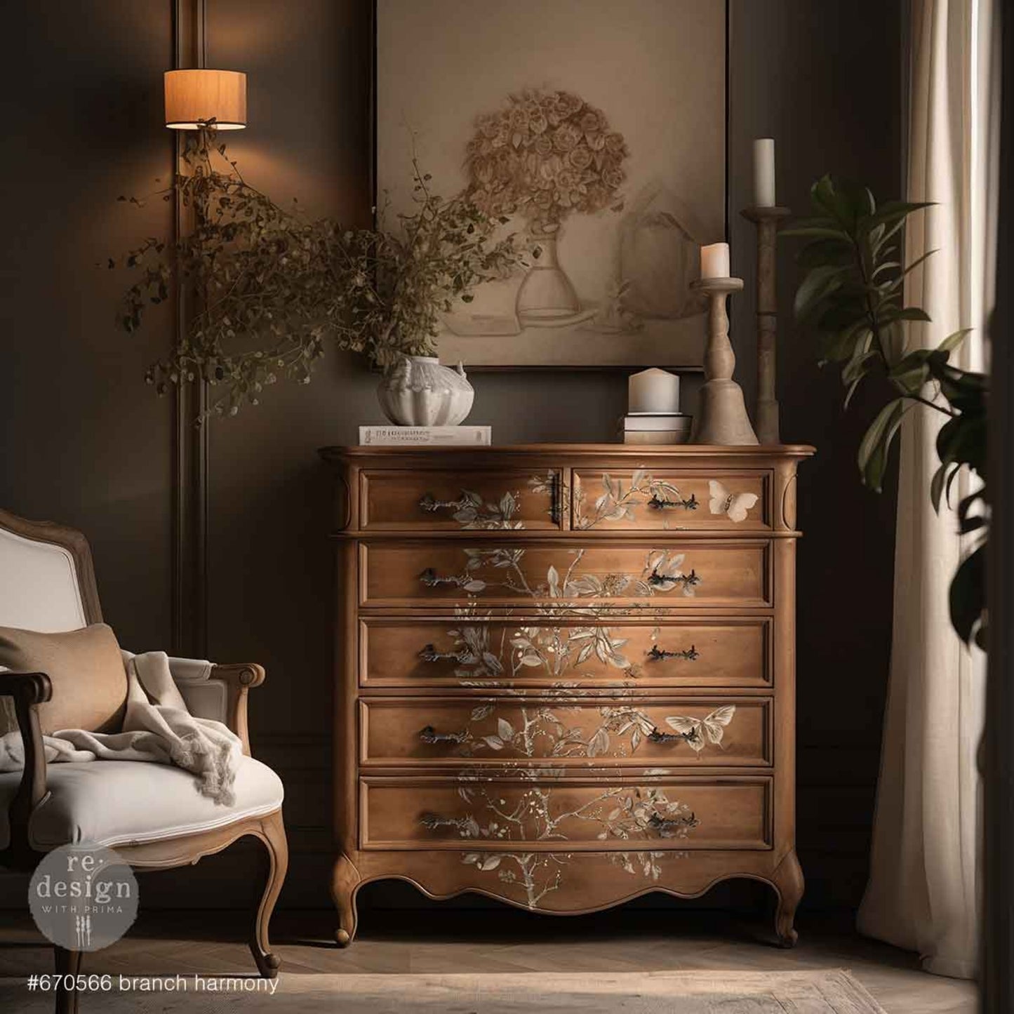 Branch Harmony - Decor Transfers® Redesigns with Prima Furniture Transfers