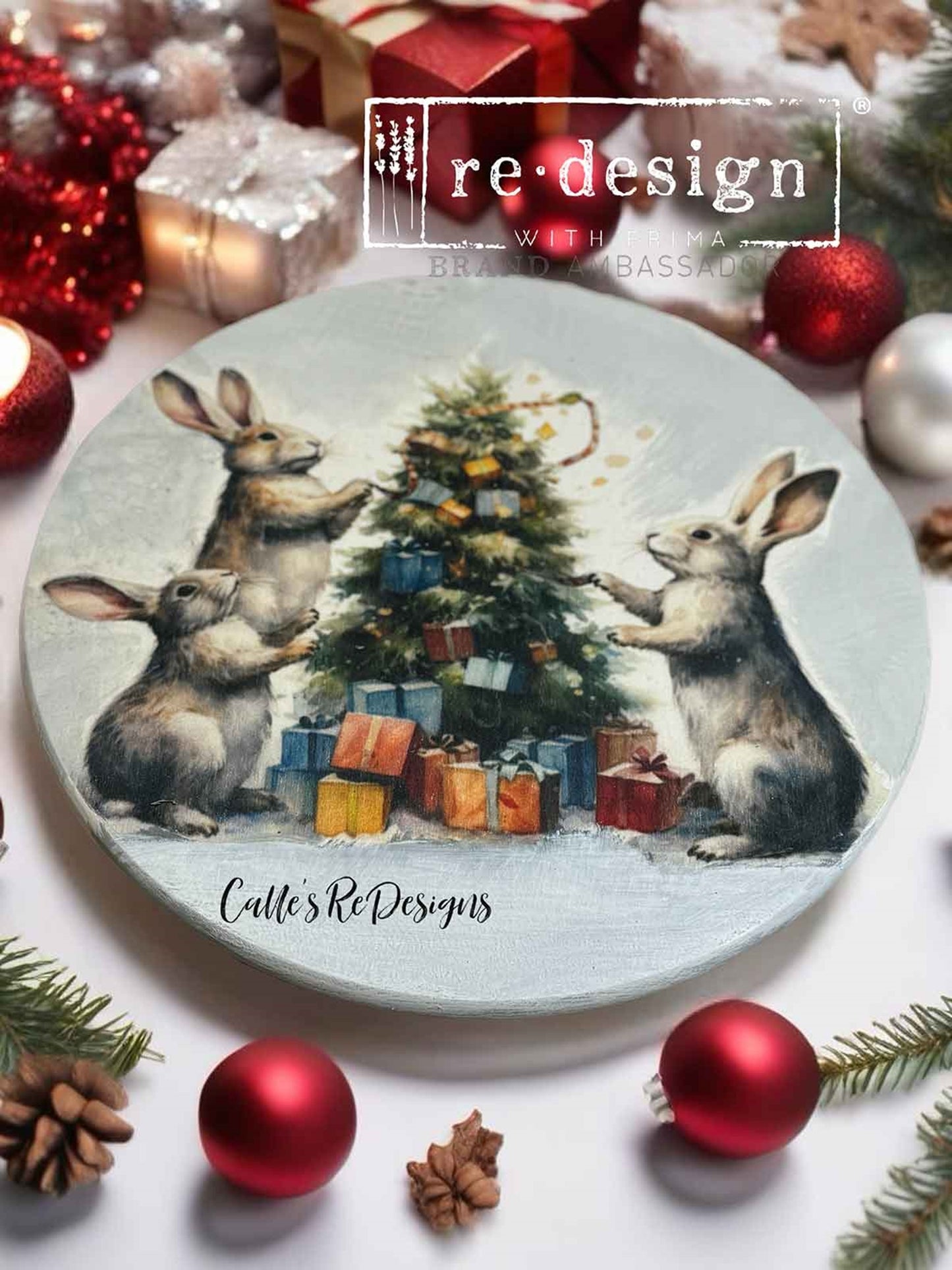 Bunny Wonderland – A3 Decoupage Fiber Paper -11.7”x16.5” each sheet