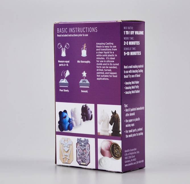 Amazing Casting Resin – Fast-Curing, High-Detail Formula for Silicone Moulds & Decorative Crafts