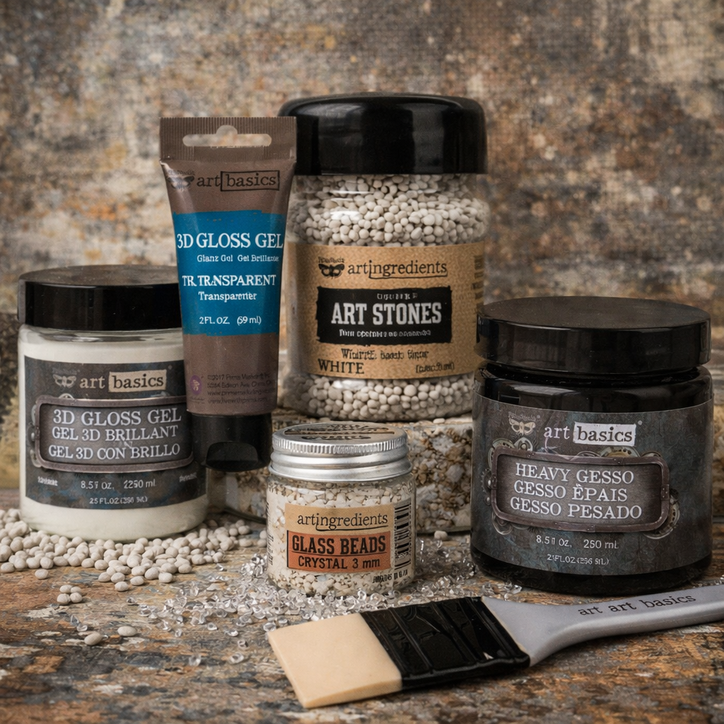 Art Basics – 3D Gloss Gel – Transparent – 2oz Tube