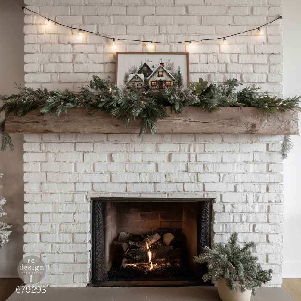 A3 Decoupage Fiber Pack – Cozy Country Christmas – 2 Sheets