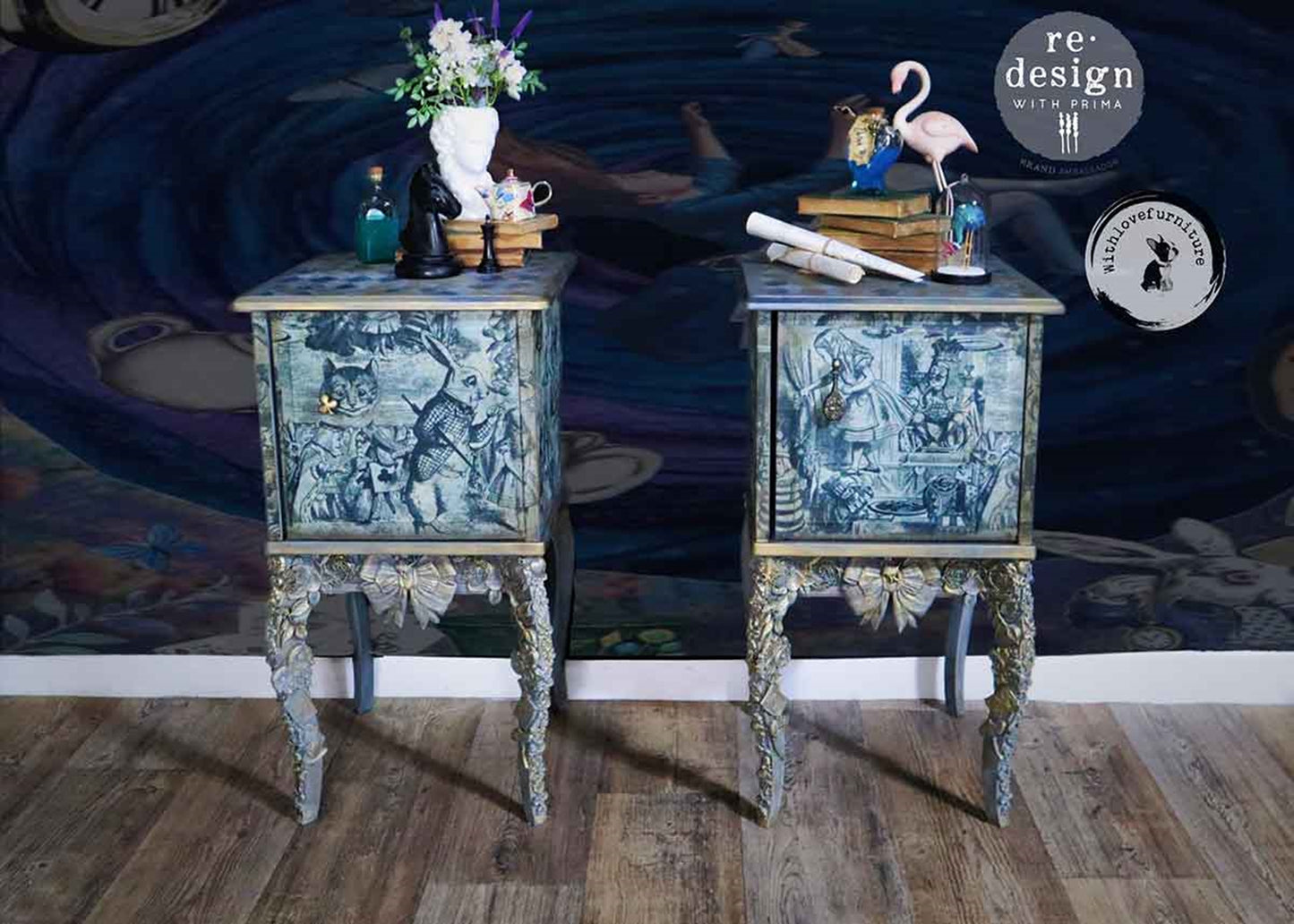 Dreaming in Wonderland ~ DÉCOUPAGE DÉCOR TISSUE PAPER – 19.5″ x 30″