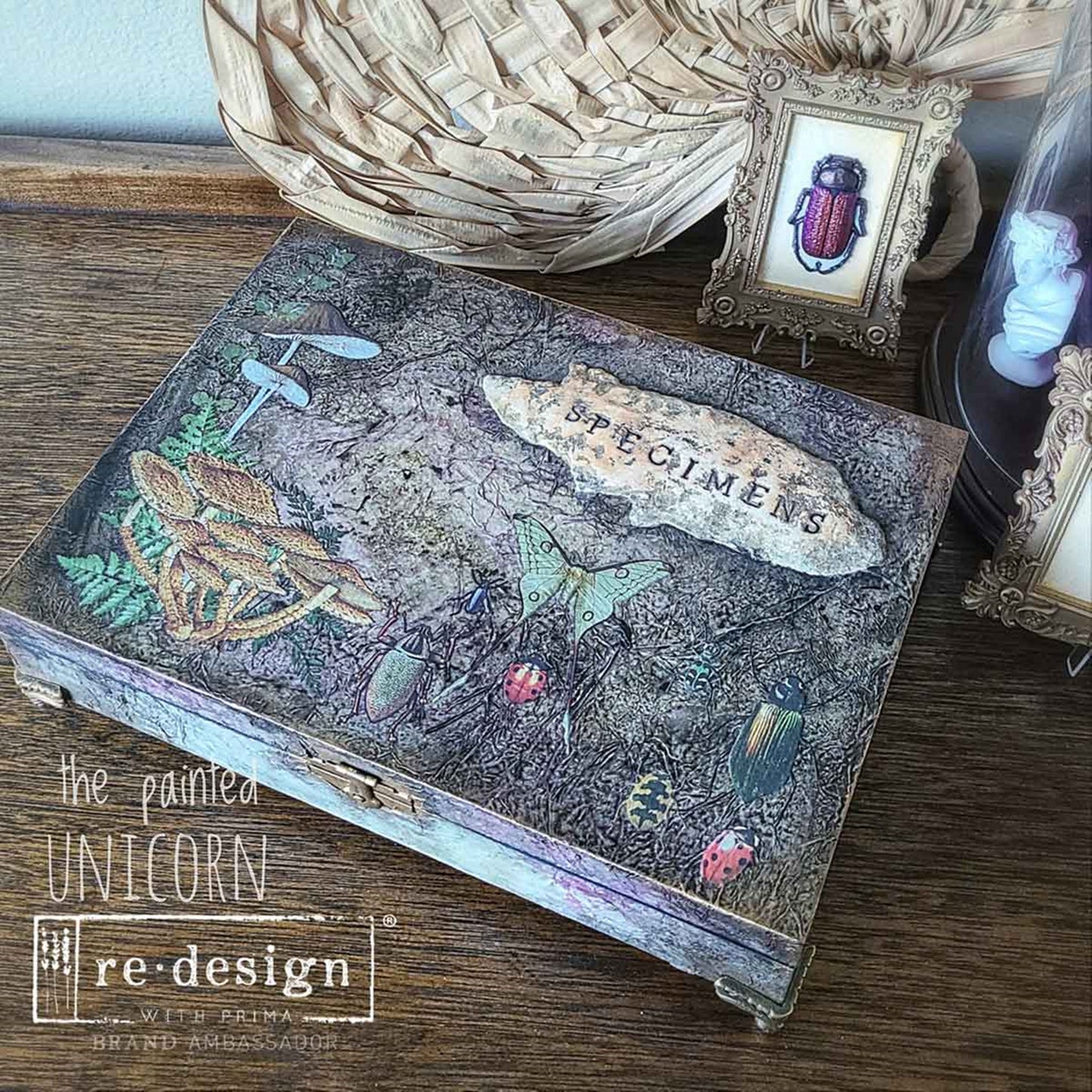 Ephemera Enclave - Middy Decor Transfers® Rub on Transfers for Furniture, Redesign with Prima Decor Transfer, Furniture Transfer
