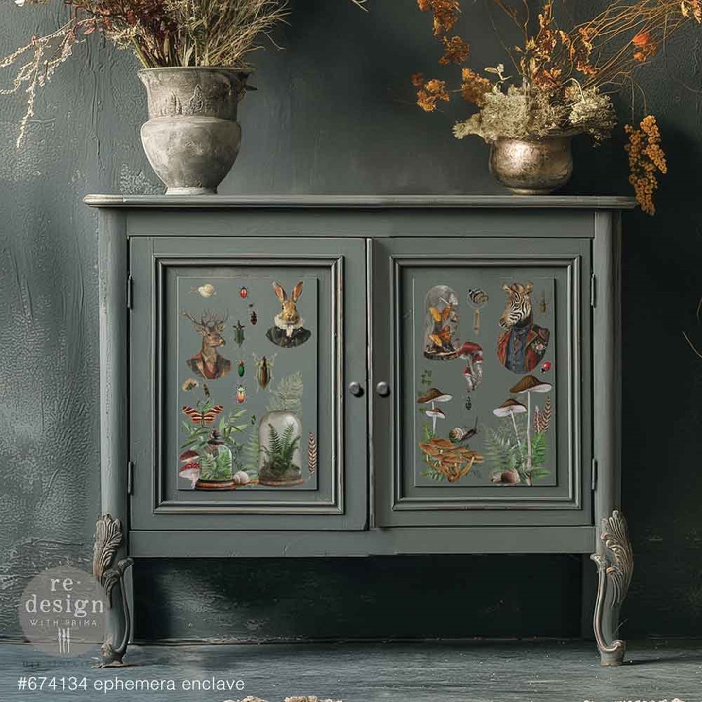 Ephemera Enclave - Middy Decor Transfers® Rub on Transfers for Furniture, Redesign with Prima Decor Transfer, Furniture Transfer