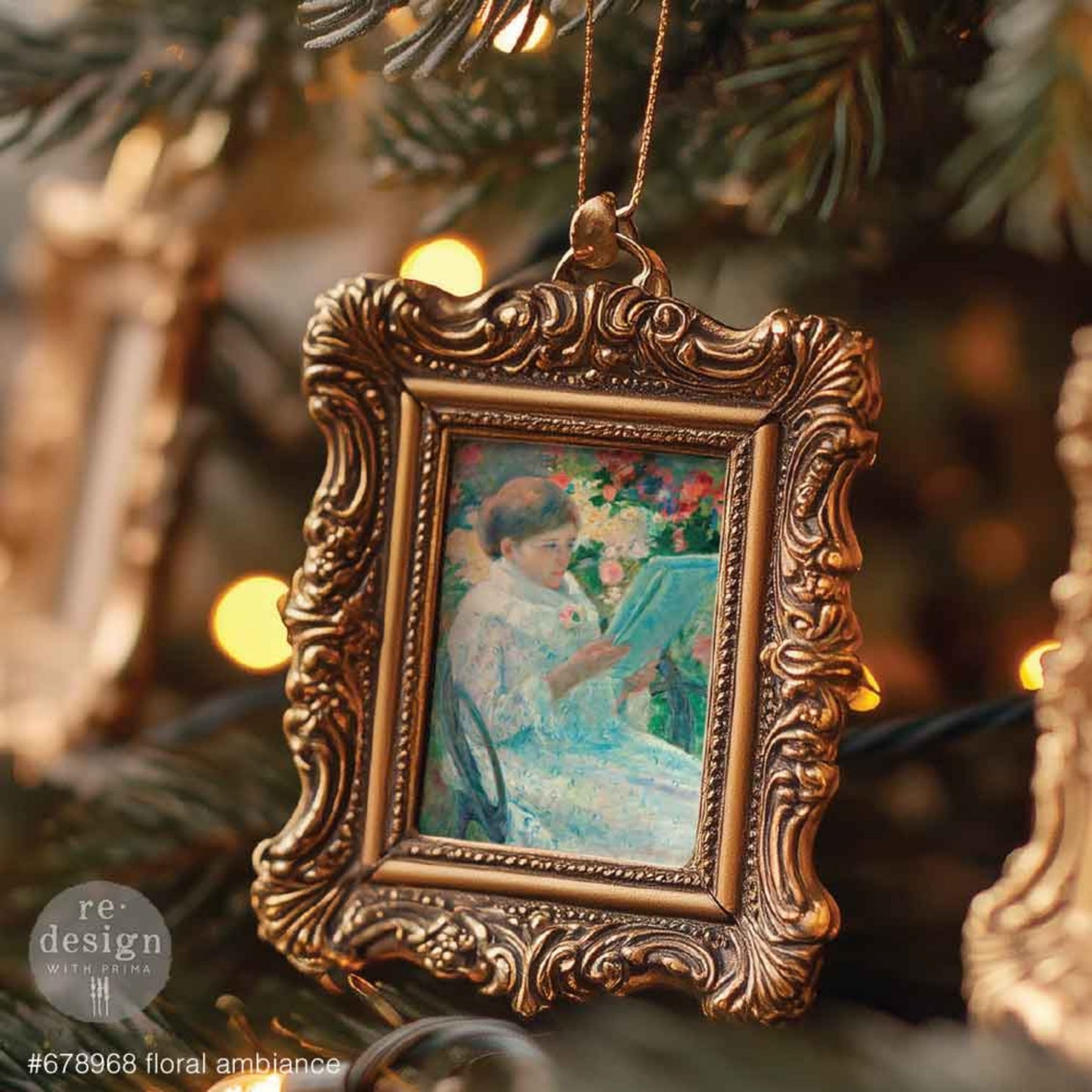 A4 Transfer – Floral Ambiance - Decor Transfers® Redesigns with Prima Furniture Transfers