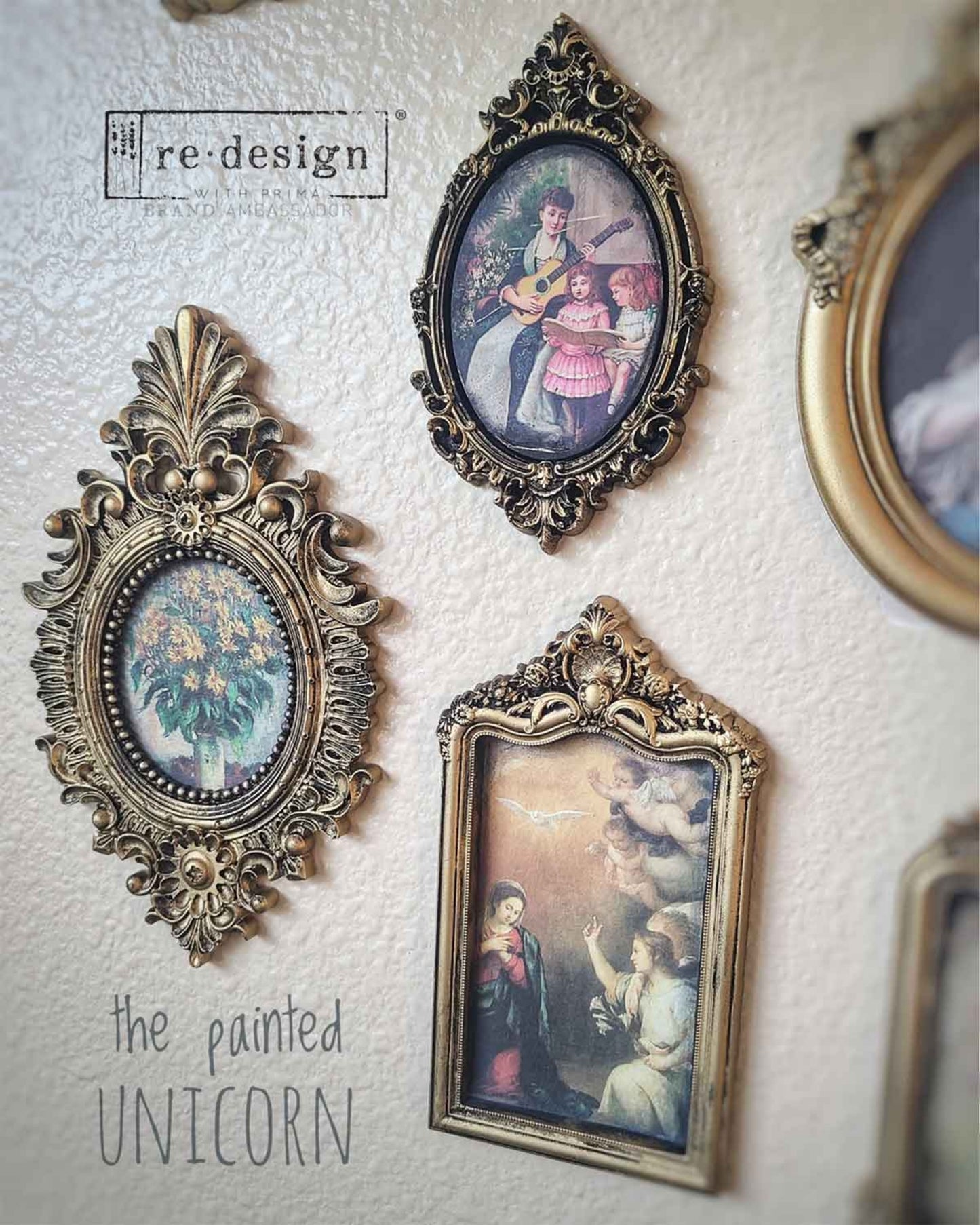 A4 Transfer – Floral Ambiance - Decor Transfers® Redesigns with Prima Furniture Transfers