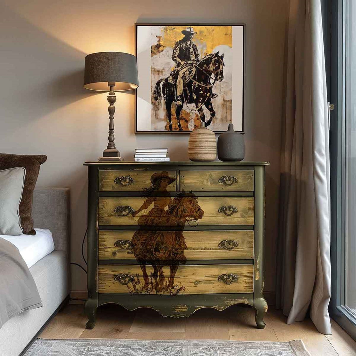 Galloping Grace - Large Redesign with Prima Decor Transfers®