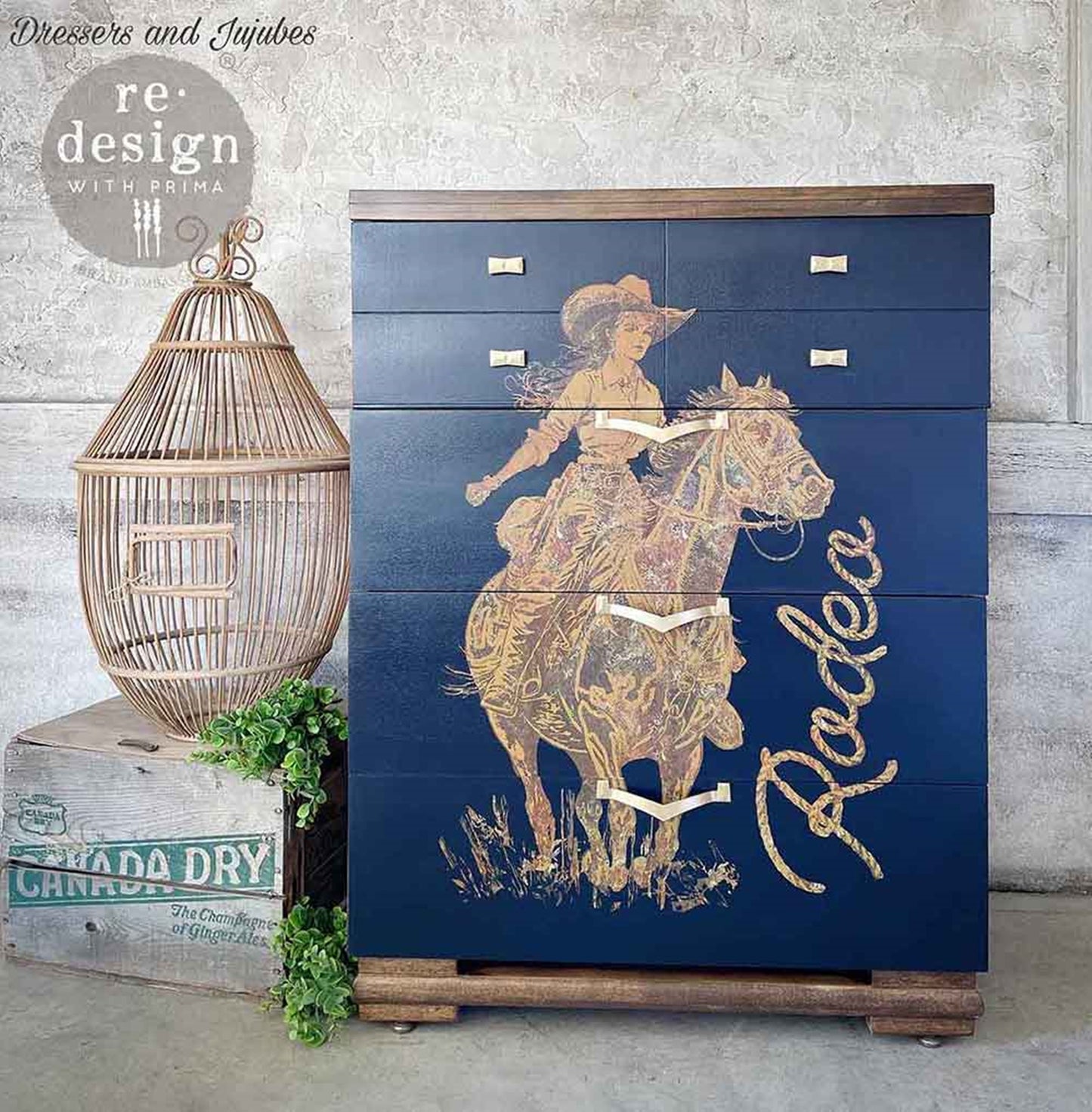 Galloping Grace - Large Redesign with Prima Decor Transfers®