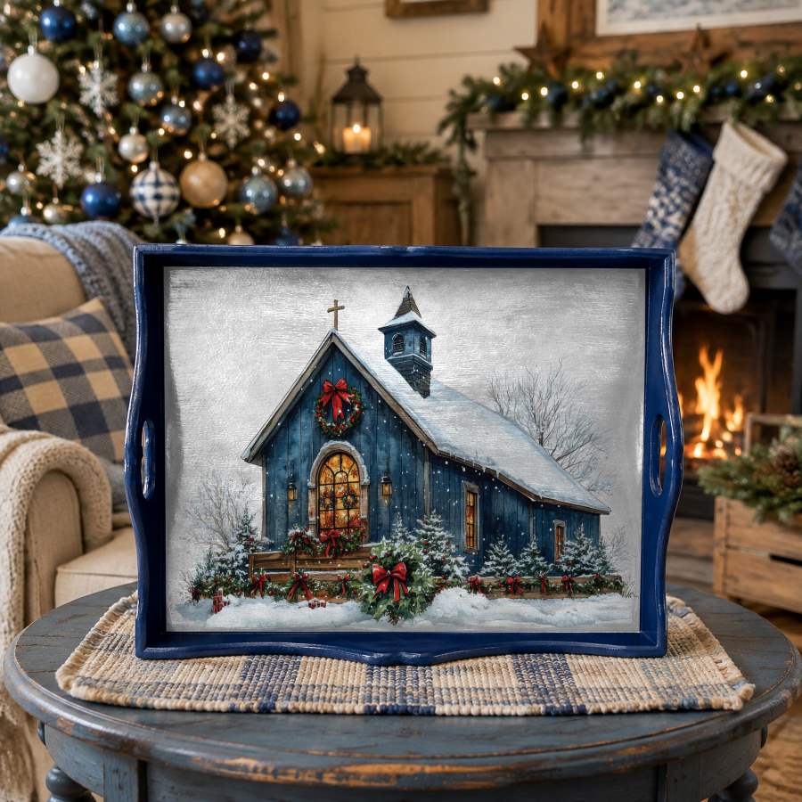 A3 Decoupage Fiber Pack – Hearth & Holly – 2 Sheets, 11.7″ x 16.5″