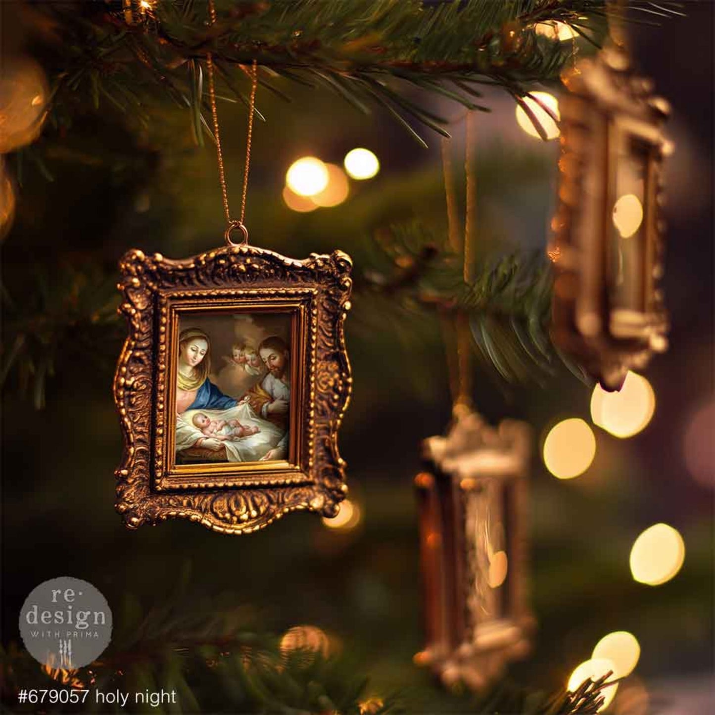 A4 Transfer – Holy Night - Decor Transfers® Redesigns with Prima Furniture Transfers