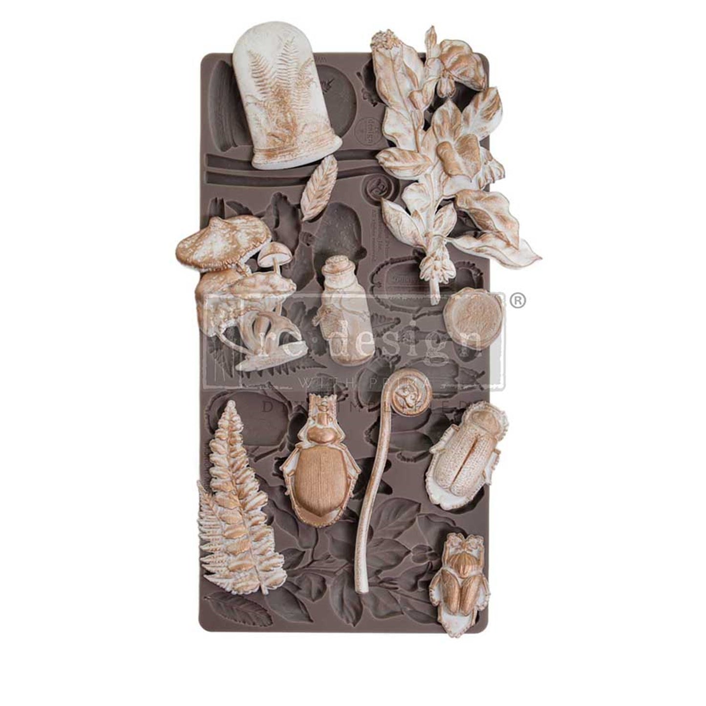 Midnight Muses – 10″x5″, 8mm thickness ~ Redesign Decor Moulds® Silicone Decor Mould - Furniture Decor Mould