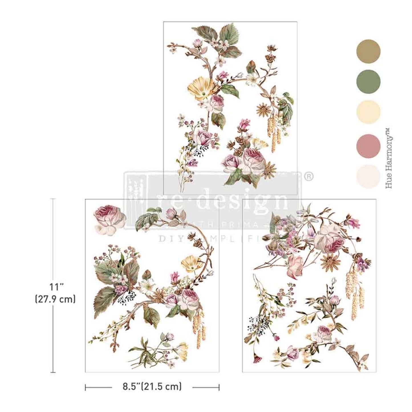 Rosette Royale - Middy Decor Transfers®