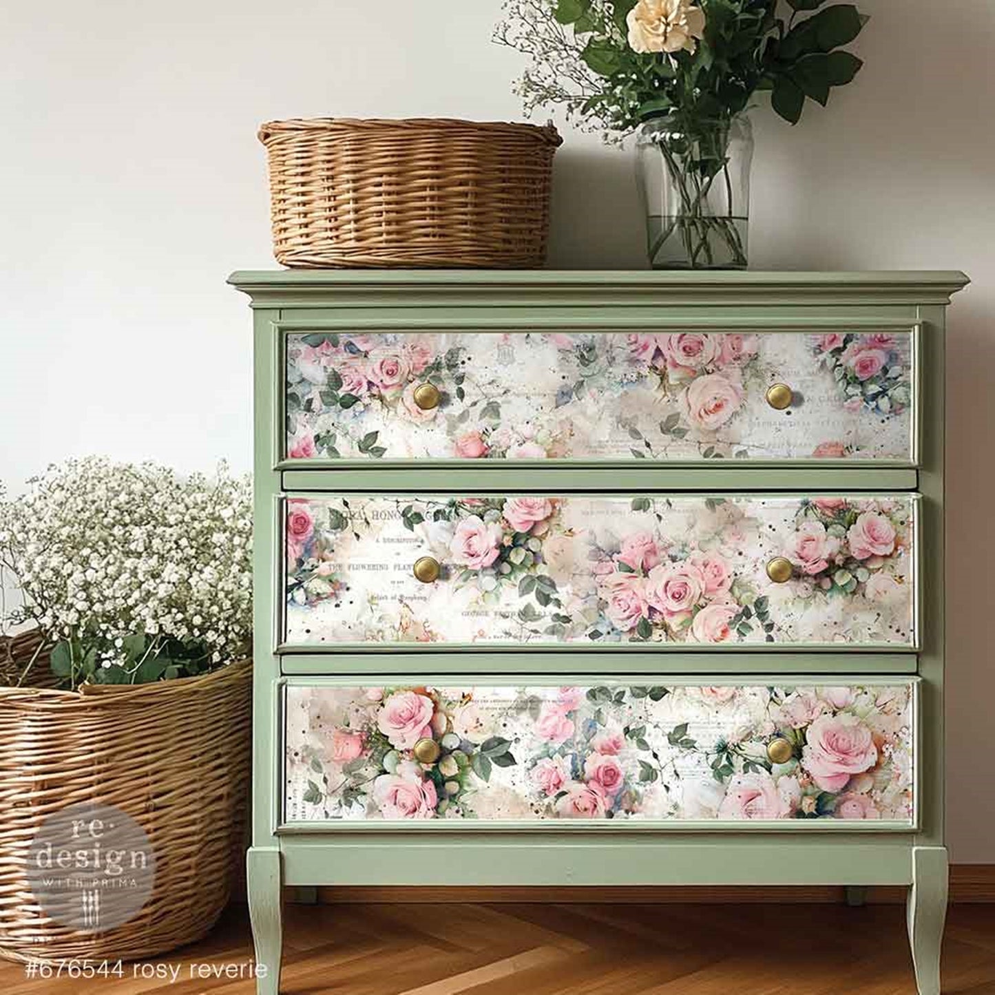 Double Delight Paper Sets Rosy Reverie ~ DÉCOUPAGE DÉCOR TISSUE PAPER