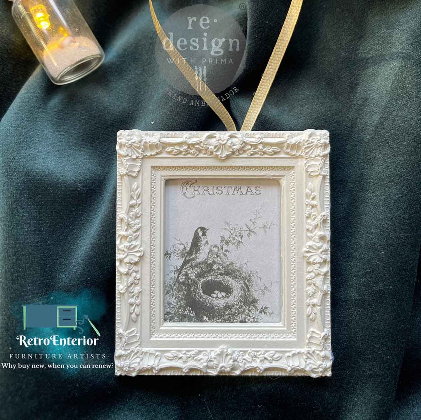 A4 Transfer – Season’s Greetings From The Past - Decor Transfers® Redesigns with Prima Furniture Transfers