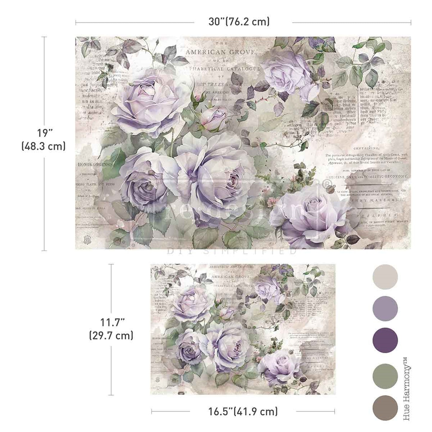 Double Delight Paper Sets Soft Veil ~ DÉCOUPAGE DÉCOR TISSUE PAPER