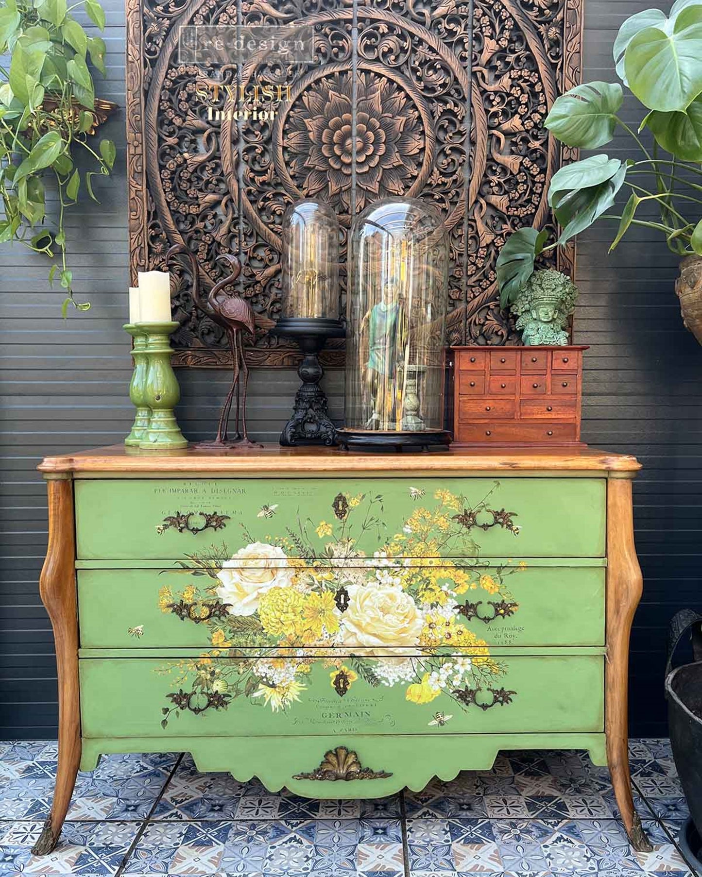 Sunlit Serenade - Decor Transfers® Redesigns with Prima Furniture Transfers