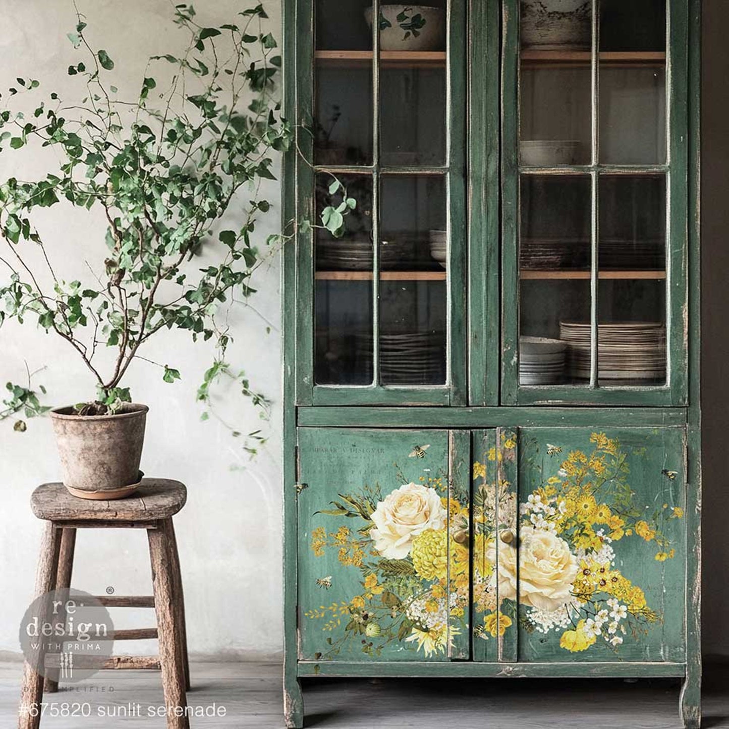 Sunlit Serenade - Decor Transfers® Redesigns with Prima Furniture Transfers