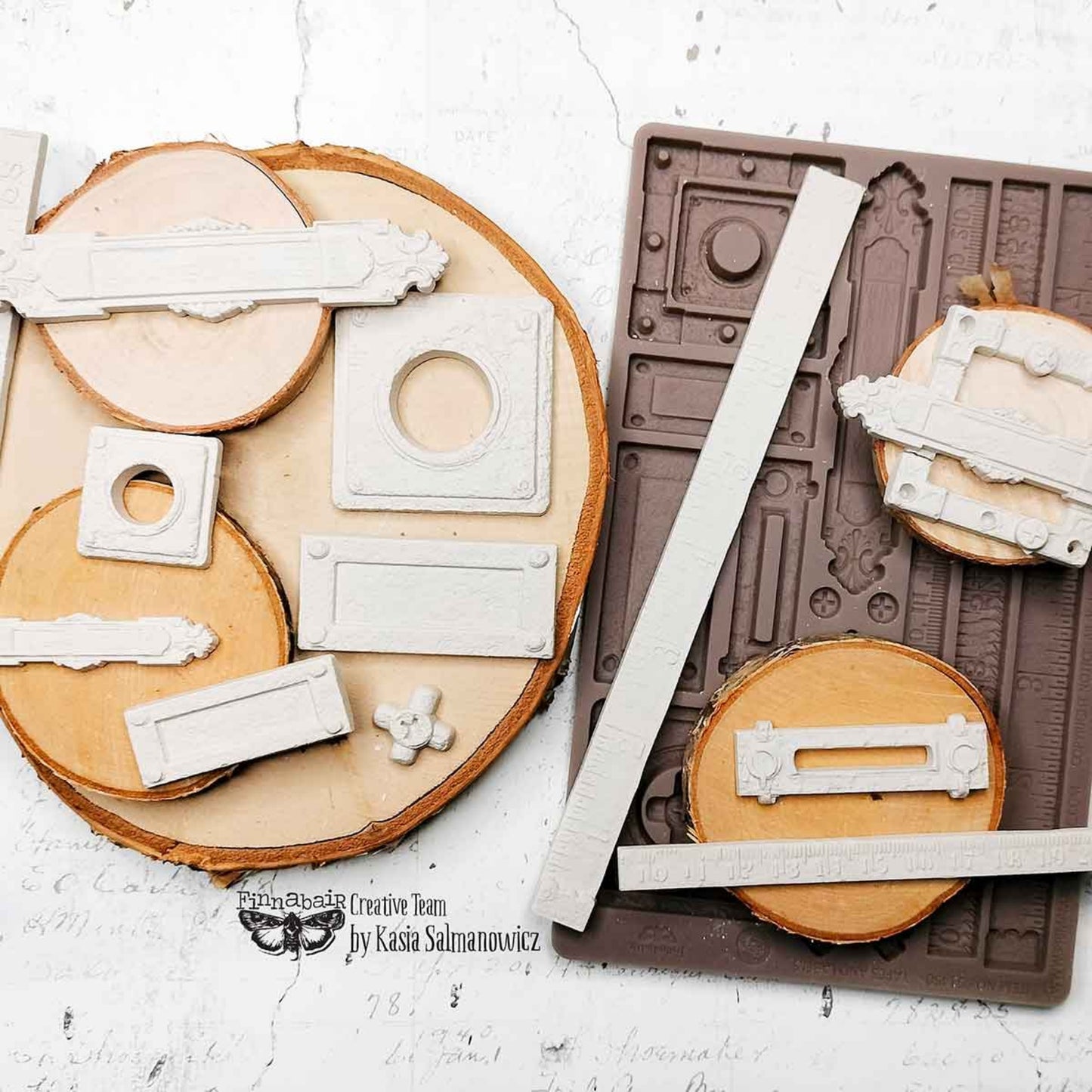 Finnabair Decor Moulds® – Tapes and Labels 5x8