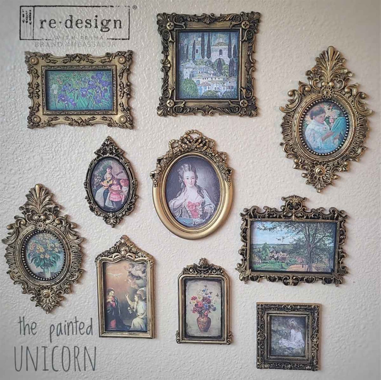 A4 Transfer – The Painted Legacy - Decor Transfers® Redesigns with Prima Furniture Transfers