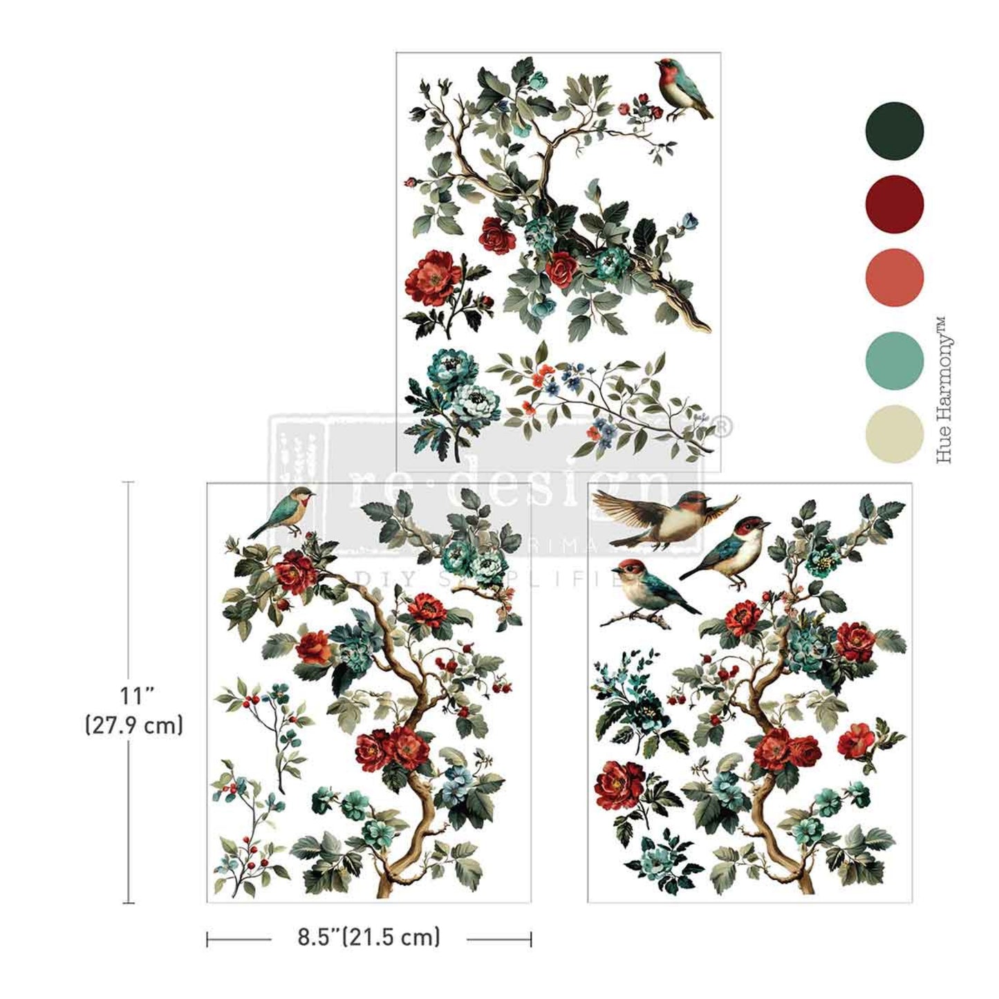 The Rosy Nest - Middy Decor Transfers
