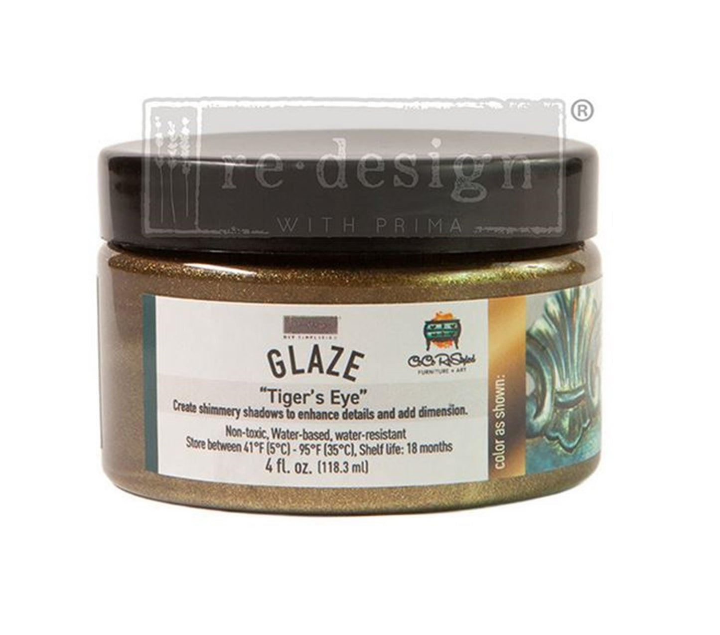 Cece Glaze – Tiger’s Eye – 1 Jar (4 oz)