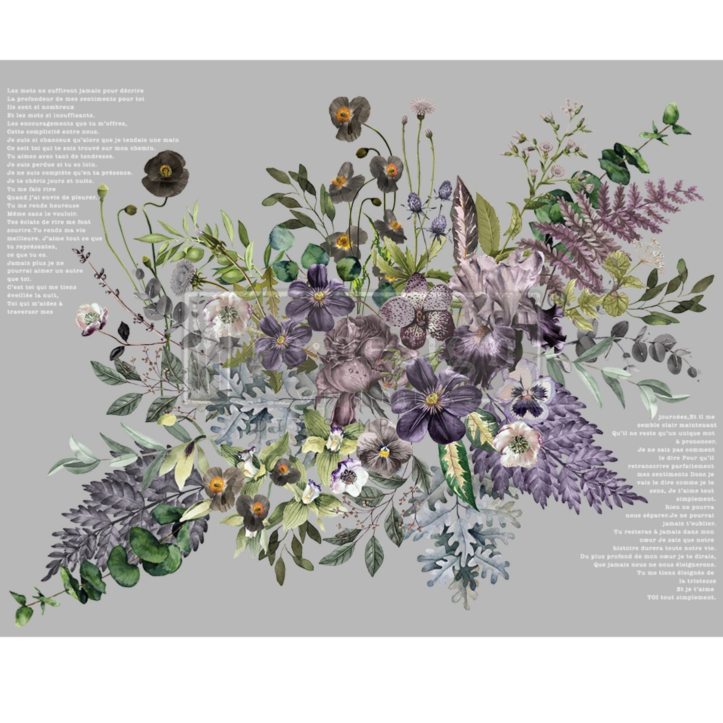 Vigorous Violet - Decor Transfers® Redesigns with Prima Furniture Transfers