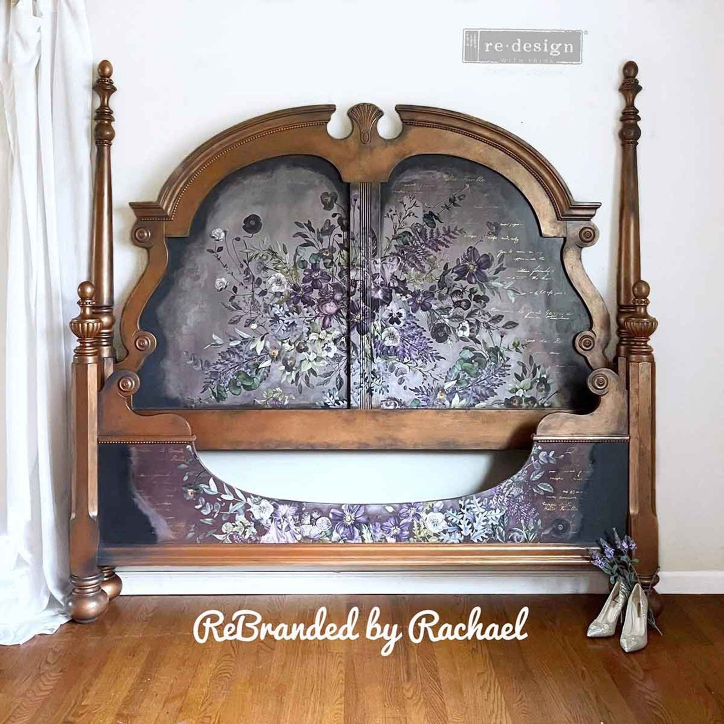 Vigorous Violet - Decor Transfers® Redesigns with Prima Furniture Transfers