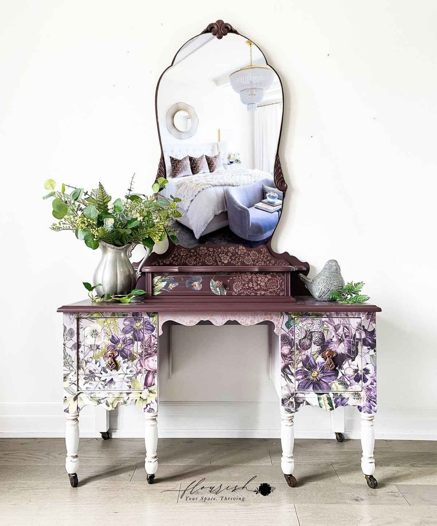 Vigorous Violet - Decor Transfers® Redesigns with Prima Furniture Transfers