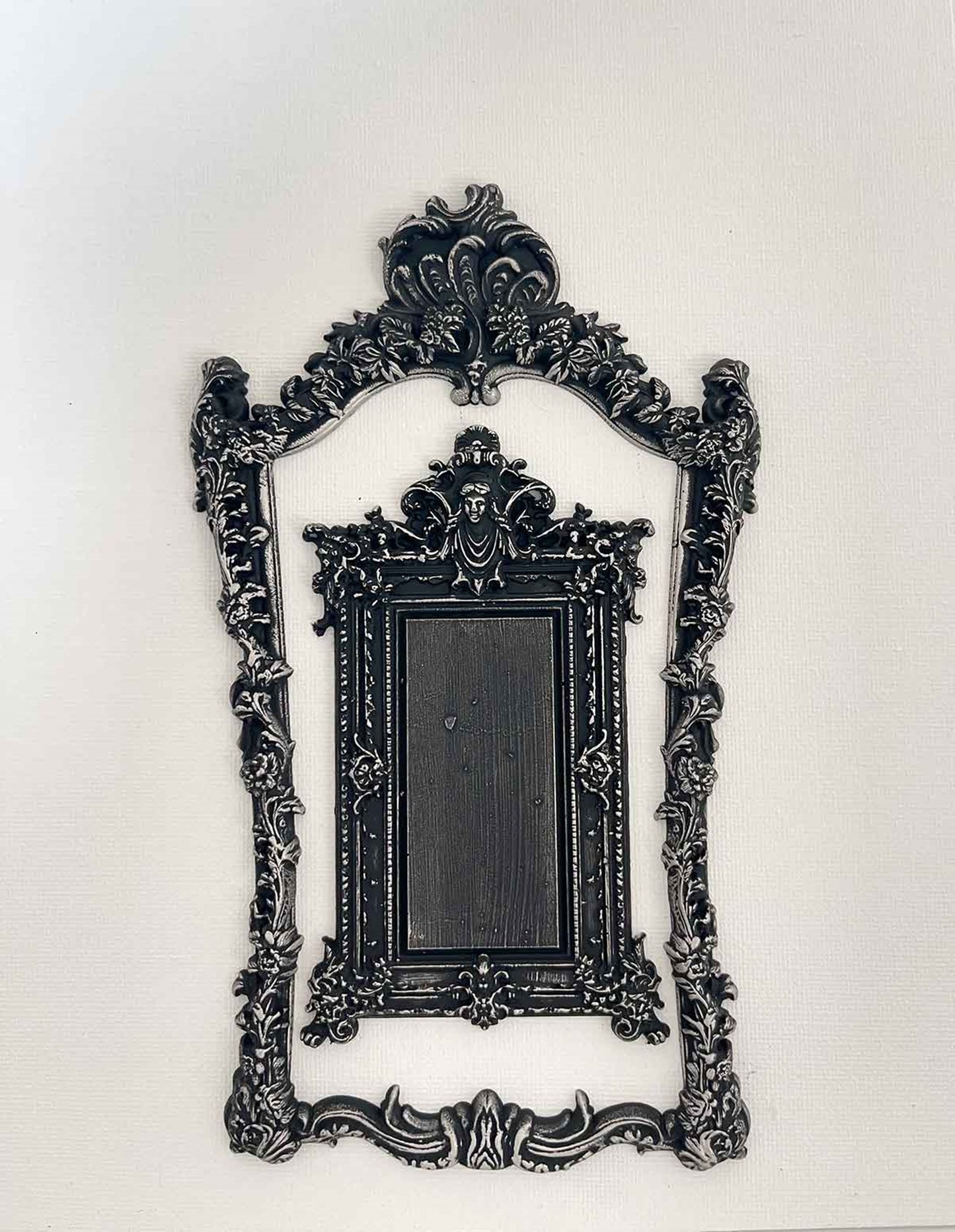 Vintage Reflection – 8″x5″, 8mm thickness ~ Redesign Decor Moulds® Silicone Decor Mould - Furniture Decor Mould