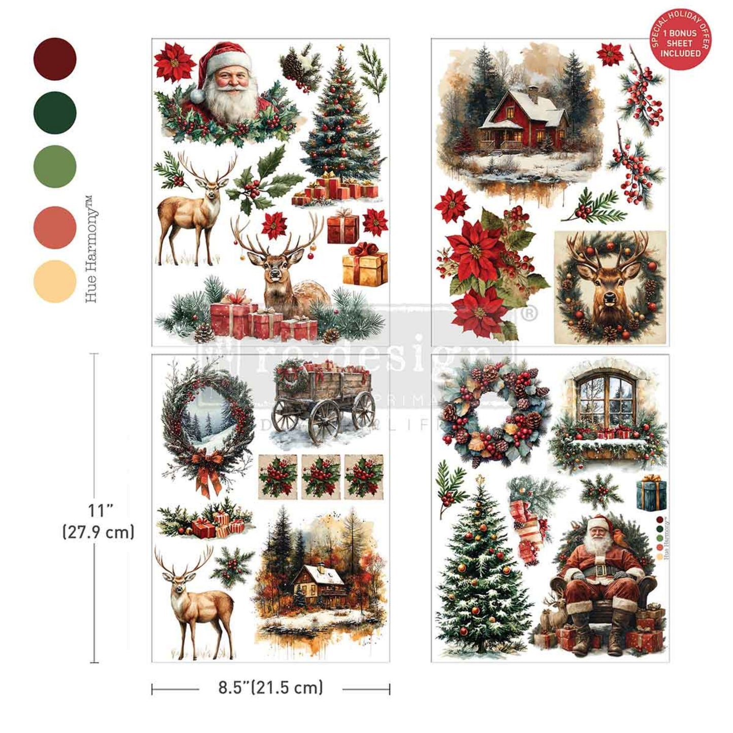 Yuletide Nostalgia - Middy Transfer Decor Transfers®