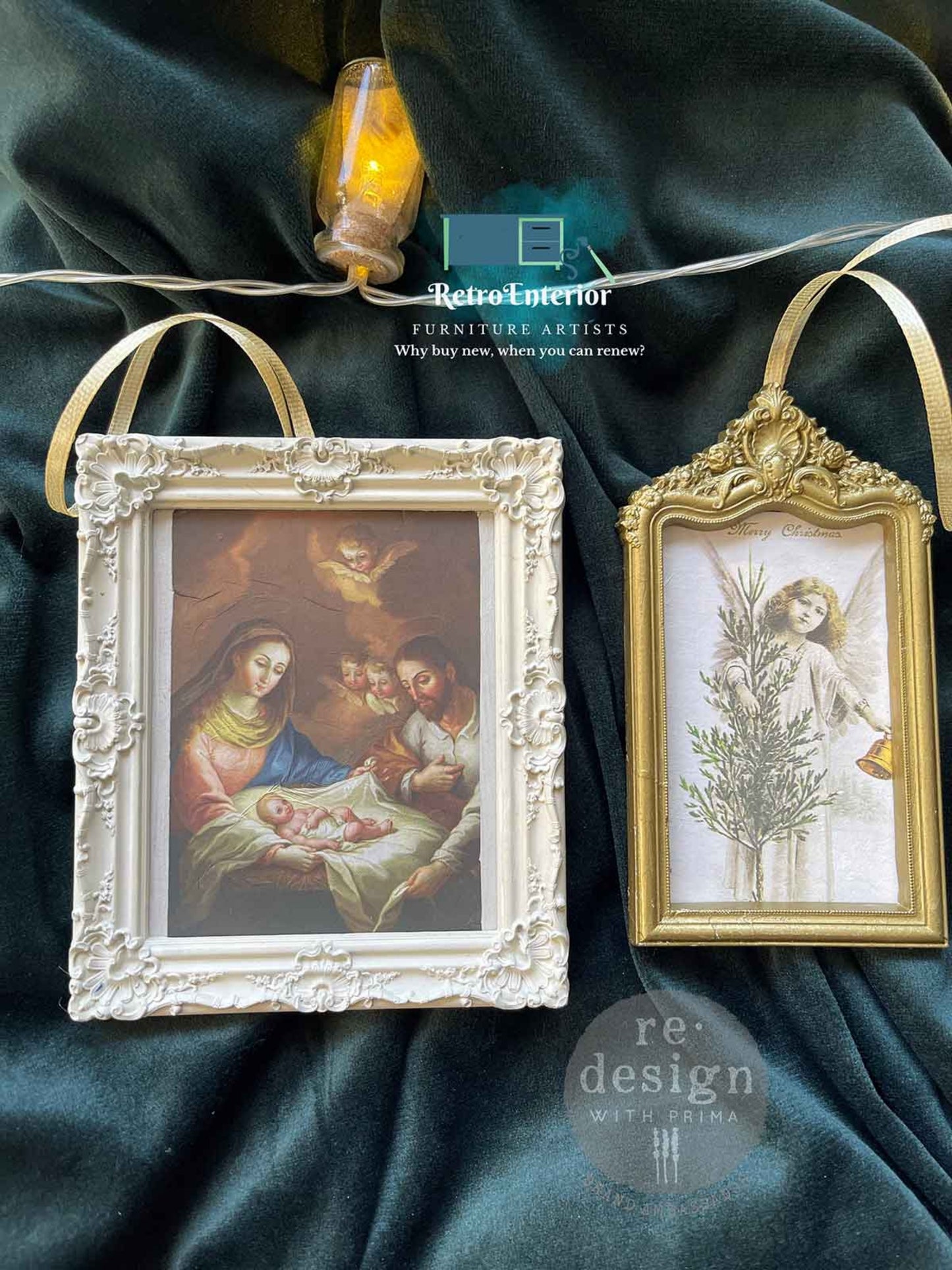 A4 Transfer – Holy Night - Decor Transfers® Redesigns with Prima Furniture Transfers