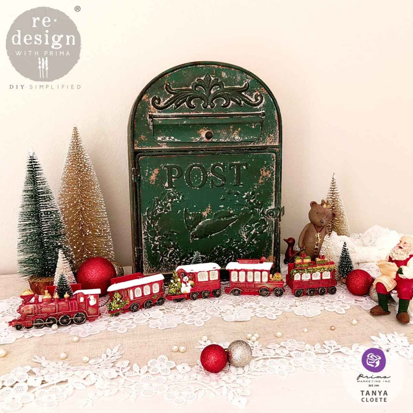 The Jolly Express Decor Moulds ~ Chistmas Mould ~ 1 pc, 5″x10″x8mm