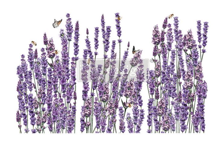 New Champs De Lavende ~ Re-design with Prima ~ Decor Transfers®