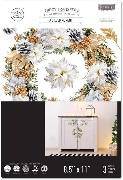 A Gilded Moment - Middy Decor Transfers®