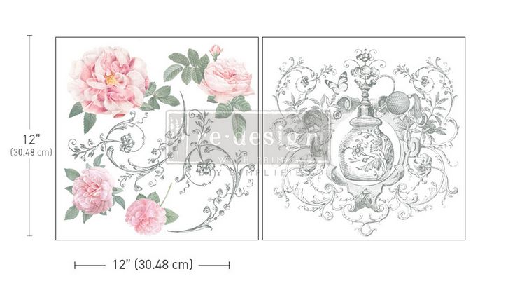 New Odeur De Rose - Maxi Decor Transfers®