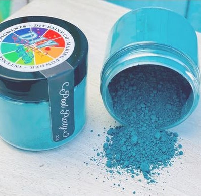 DIY Paint ~ Making Powders ~ Pool Party