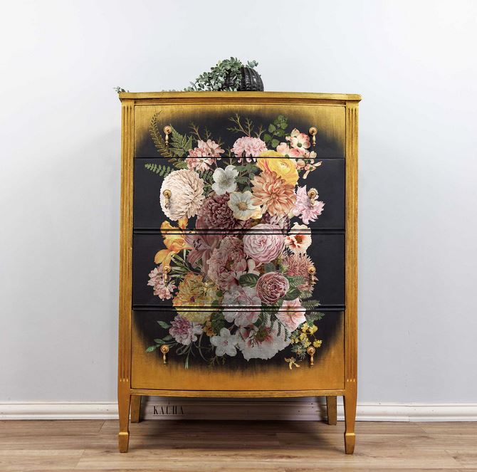 Woodland Floral ~ Re-design with Prima ~ Decor Transfers®