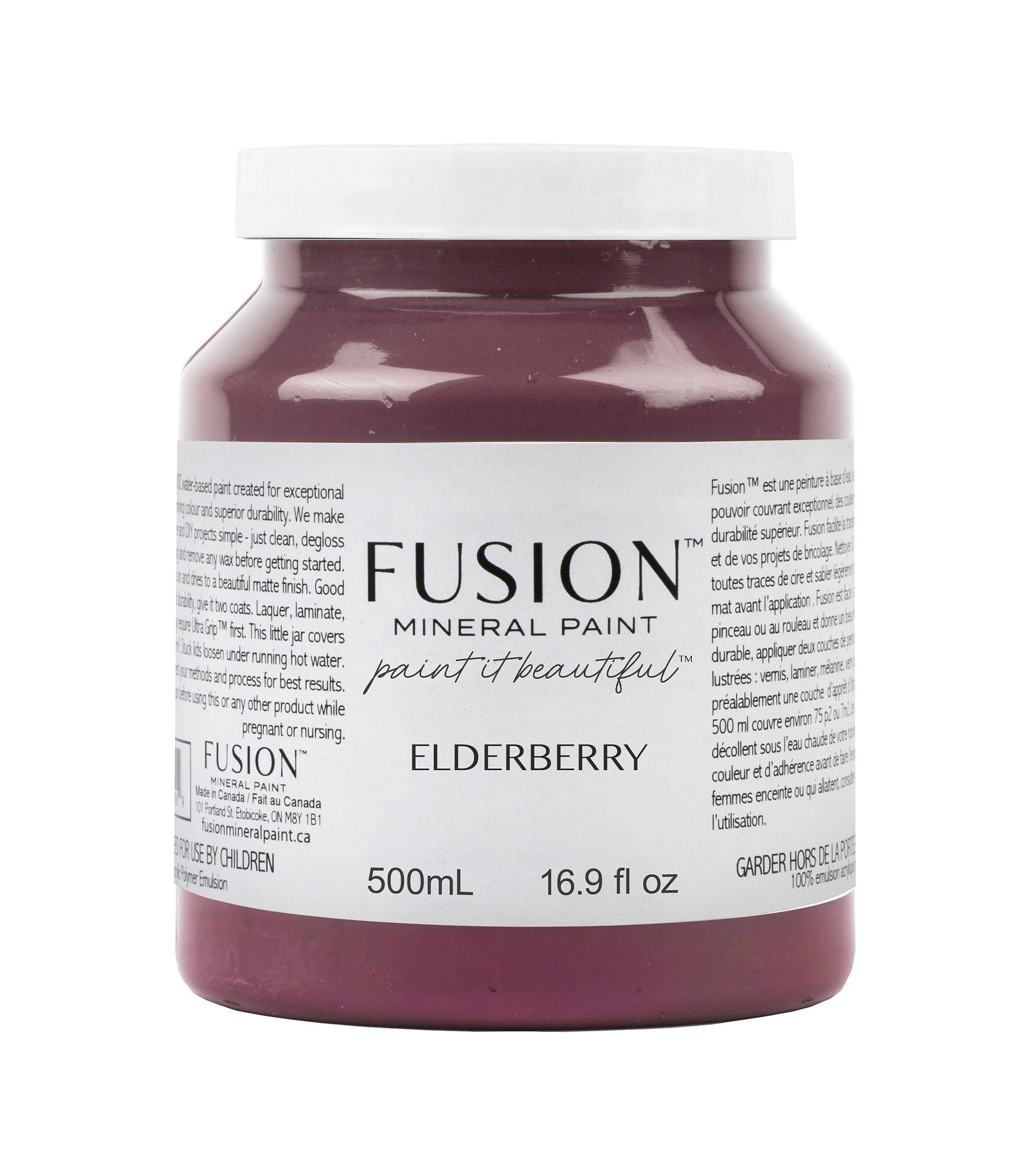 Fusion Mineral Paint - Elderberry Pint (500ml)