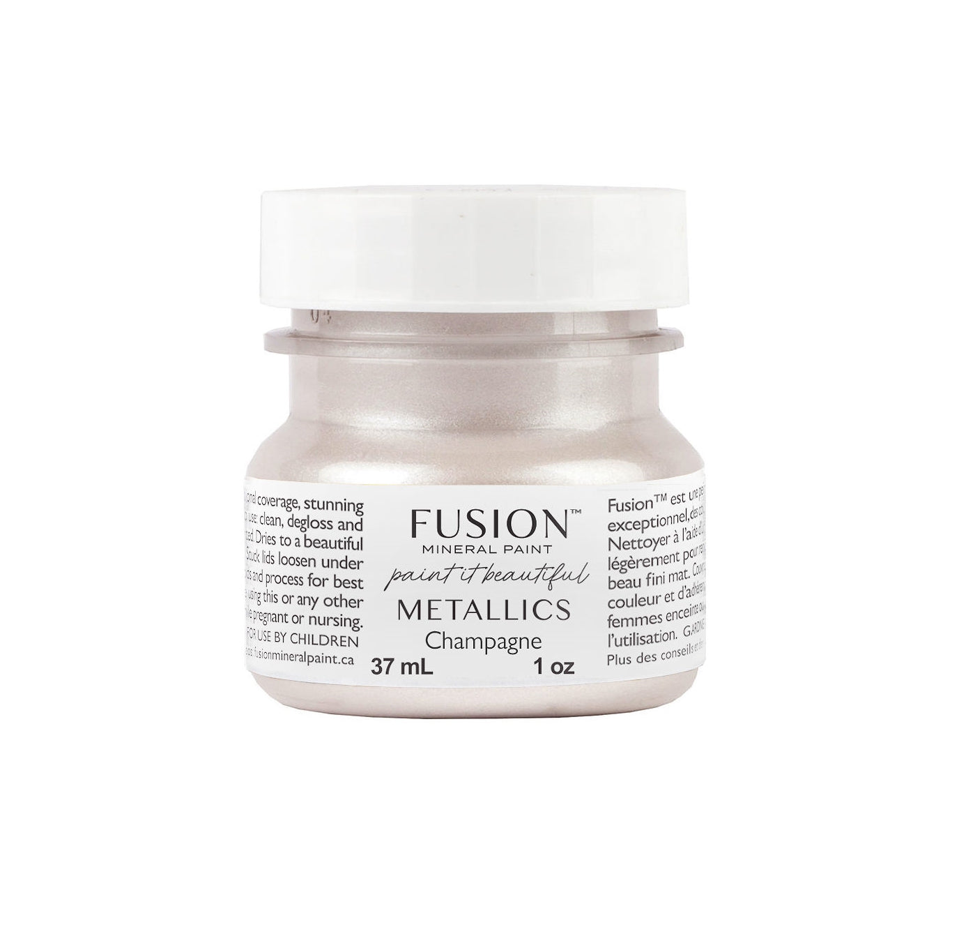 Fusion Metallic Paint - Champagne
