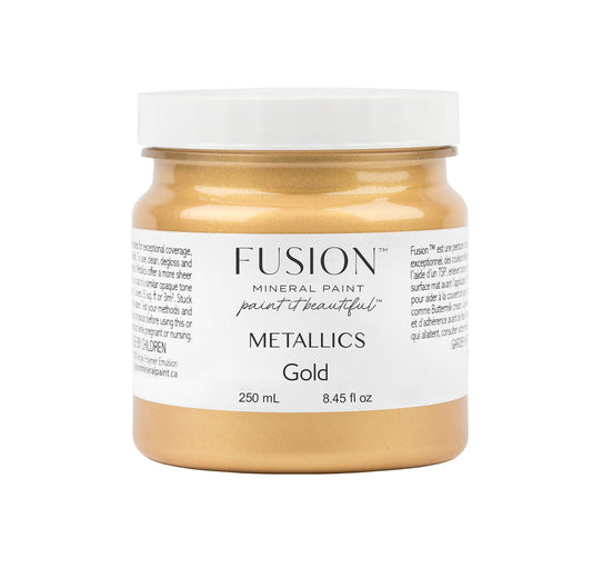 Fusion Metallic Paint - Pale Gold