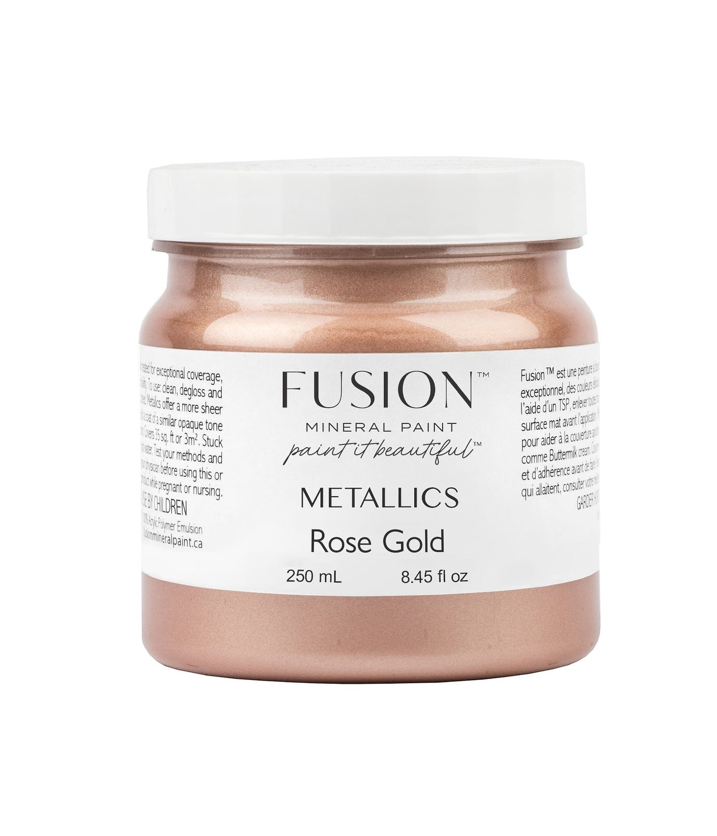Fusion Metallic Paint - Rose Gold
