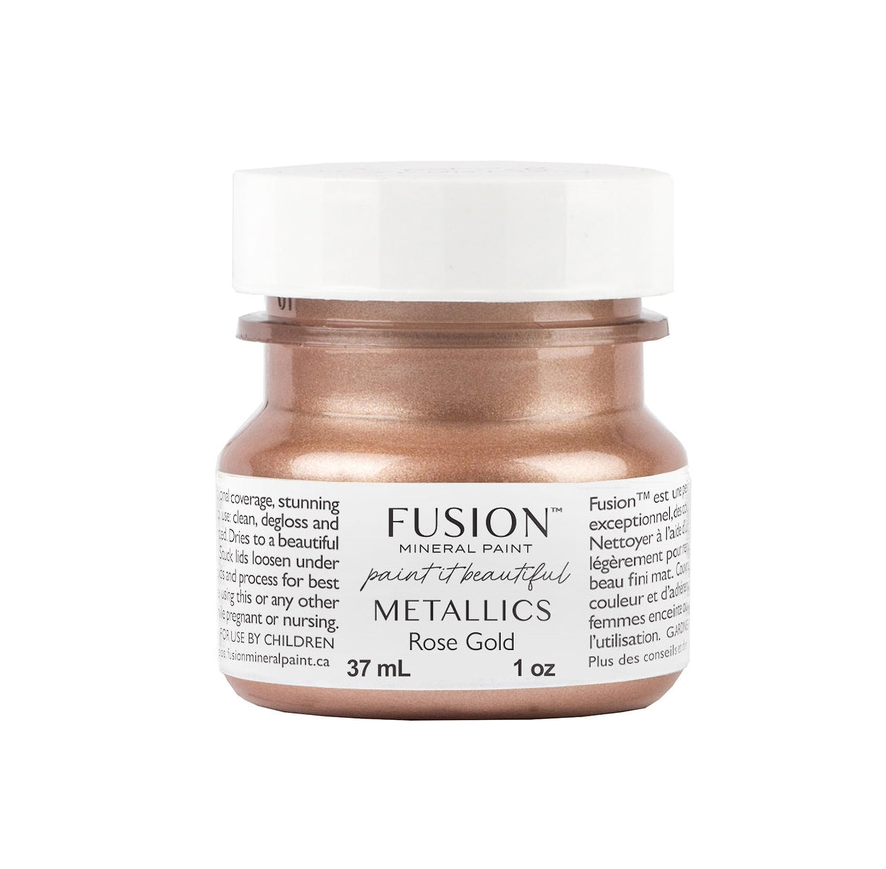 Fusion Metallic Paint - Rose Gold