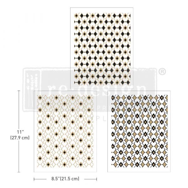 Moroccan Diamonds - Middy Decor Transfers®
