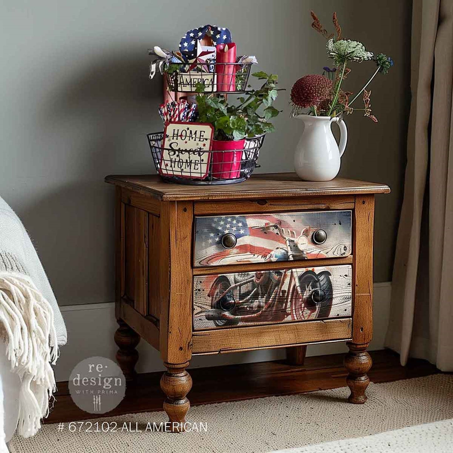 A3 decoupage fiber paper All American 11.7 x 16.5 inch sheets