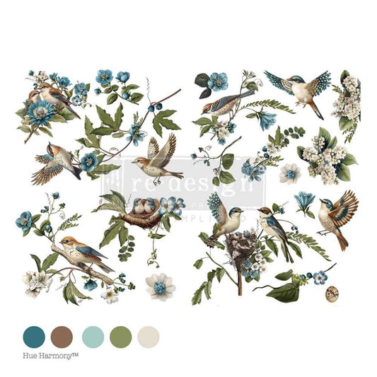 Aviary Elegance - Decor Transfers® Redesigns with Prima Furniture Transfers